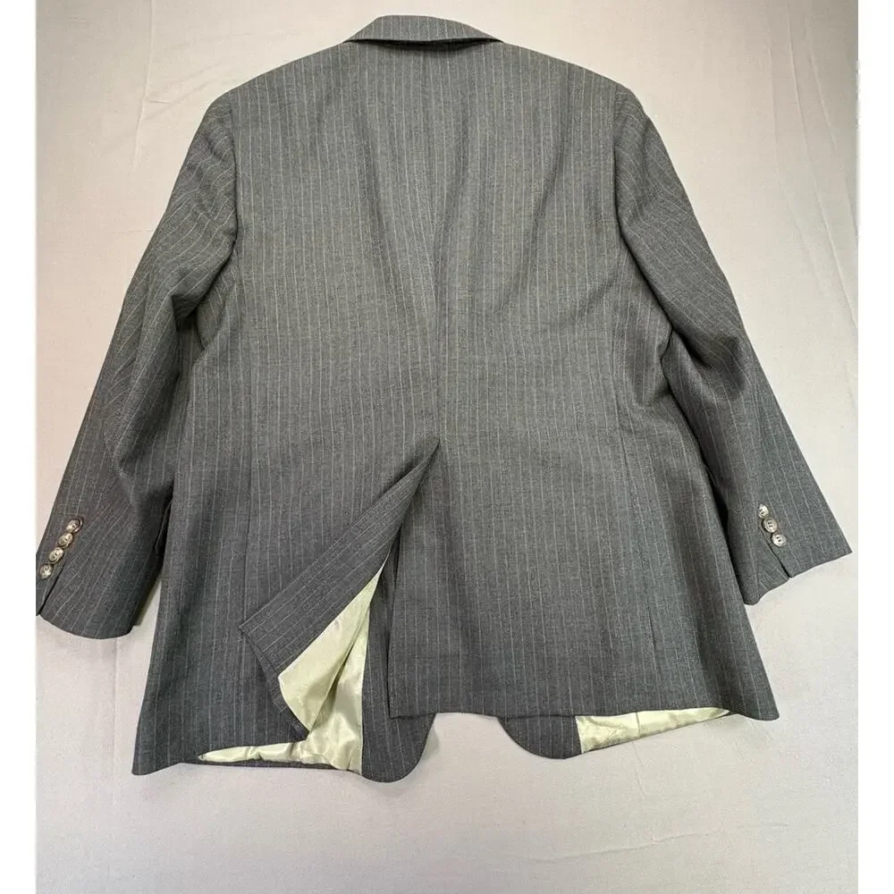 Vintage Polo University Club Ralph Lauren Pinstripe Blazer Men’s 38R Union Made